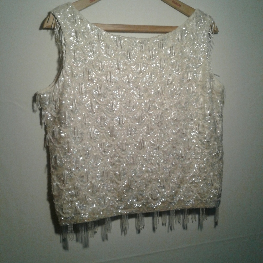 Handmade Hong Kong Sequined Top / Kienzar's